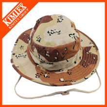 Vente en gros Custom Cheap Printed Embroidered Bucket Hat With String